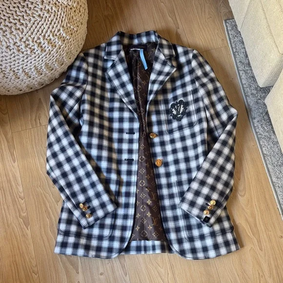 Louis Vuitton Preppy Checked Blazer - Picture 2 of 7